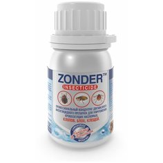 Концентрат Zonder от клопов, блох, клещей, 100 мл, белый