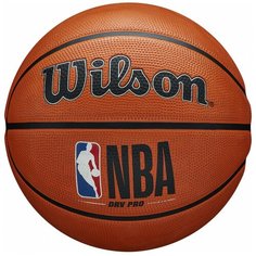 Баскетбольный мяч Wilson NBA DRV Pro, WTB9100XB07 р.7, резина, бутил.камера, оранжевый