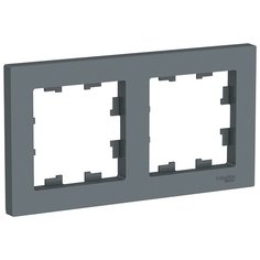 SE AtlasDesign Грифель Рамка 2-ая, универсальная Schneider Electric