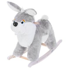 Качалка Тутси Зайчик (292-2010) серый/белый