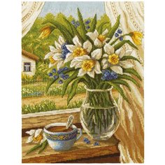 PANNA Набор для вышивания Майское утро 24 х 33 см (Н-1289)