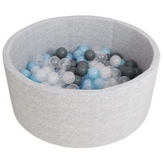 Сухой бассейн Romana "Airpool" ДМФ-МК-02.53.01 (серый с серыми шариками)
