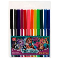 Умка Набор фломастеров Enchantimals, 12 шт., FR12-55353-ENCH