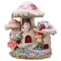 Копилка грибной теремок, полистоун, 12x17x18 см, Kaemingk 530569