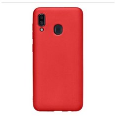 Чехол Deppa Gel Color Case для Samsung Galaxy A30/A20 (2019), красный