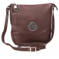 Сумка женская "Alessandro Birutti" 0150 цвет бордовый