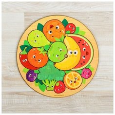 Лесная мастерская Головоломка «Фруктики» d=20