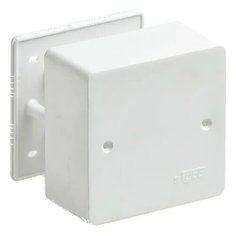 TYCO Коробка распределительная в кабель-канал 85х85х45 белая Ru Vinil