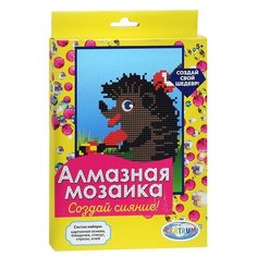 Алмазная мозаика "Ежик" 20*15 см. Centrum