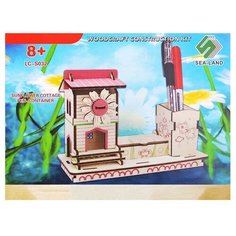 Сборная модель "Цветочный коттедж. Органайзер" Чудо Дерево