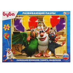 Пазлы в рамке "Буба" (15 дет.) Умка
