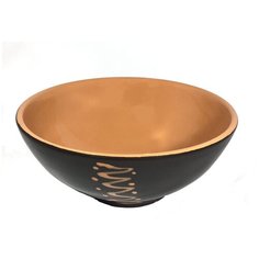 Салатник "Удачный" малый Борисовская керамика "Чугун" 400мл