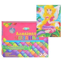 Алмазная мозаика 17х22 "Красивая фея" (24 цв.) Рыжий кот