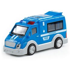 79664 Автомобиль инерц. "Полиция" (со светом и звуком) (в коробке) Полесье