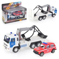 Машина "Эвакуатор" металл., в коробке Play Smart