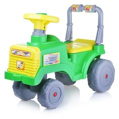 Машинка Беби Трактор зеленый автомобиль-каталка Orion Toys