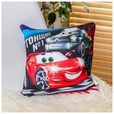Mni mnu Подушка-антистресс «Гонщик №1», 22х20 см