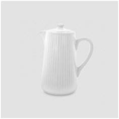 Кофейник, объем: 350 мл, материал: фарфор, цвет: белый 334235BX1 Plisse Pillivuyt