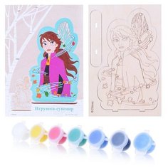 Роспись по дереву.Игрушка-сувенир Disney. Холодное сердце-2 "Анна" Lori