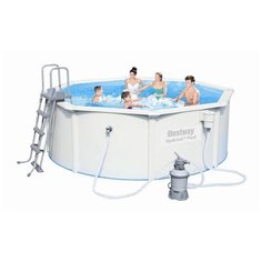 Бассейн со стальными стенками 360х120см BestWay 56574