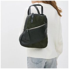 Рюкзак женский "Alessandro Birutti" 4122 цвет оливковый