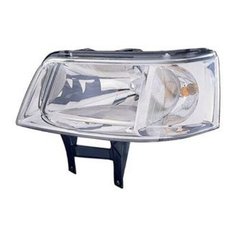 TRANSPORTER фара ЛЕВ одноламп П/корректор (DEPO) 441-1168L-LD-EM