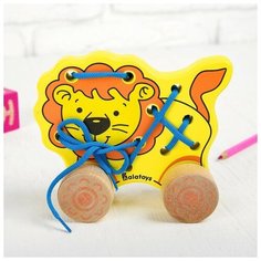 Alatoys Каталка-шнуровка «Львёнок»