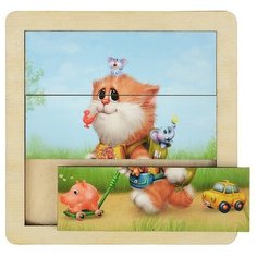 Разрезной пазл: Котик - 1 Ань Янь