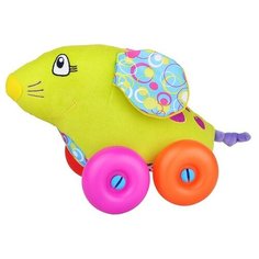 Развивающая игрушка Каталка Мышка (93876) Жирафики