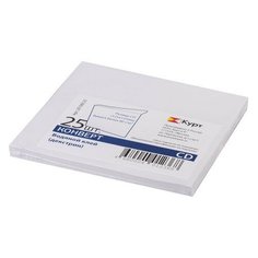 Конверты для CD/DVD (125х125 мм) без окна, бумажные, клей декстрин, комплект 25 шт., 201060.25 Курт