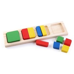 Доска - Вкладыш Геометрия квадрат Томик