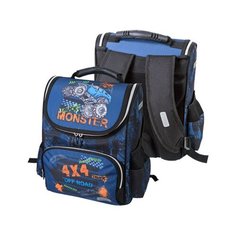 Ранец шк. "Attomex.Lite Monster Truck" 34*27*20см., с1-м отд., 900гр. жесткий, 7030126