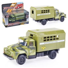 Машина "Военная" инерц., металл, в коробке Play Smart