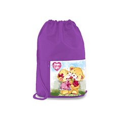 МО-22-1 Медвежата мешок для обуви 1 отделение тонкий, 330x420х60 мм Оникс