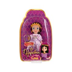 301198 Кукла Царевны Соня 15см, сгибаются руки и ноги в блистере (русс. уп.) ТМ "карапуз" в кор.72шт