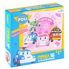 Пазл 16 Робокар Поли. Эмбер поможет Origami