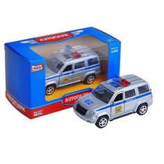 Модель "Полиция" инерционная, металлическая,, в коробке Play Smart