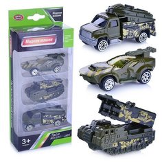 Набор машин "Военная техника" в коробке Play Smart