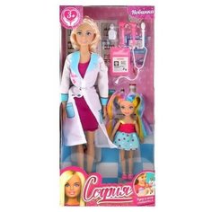 Кукла ТМ Карапуз София врач с пациентом Машенька, 29 см