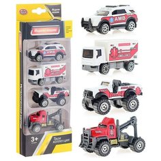 Набор машин "Спецтехника" в коробке Play Smart