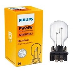 Лампа дополнительного освещения Philips Vision PW24W 12V 24W WP3.3x14.5/3, 1 шт.