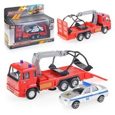 Машина "Эвакуатор" металл., в коробке Play Smart