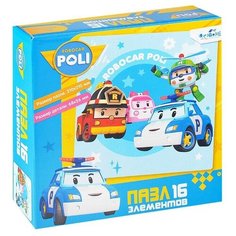 Пазл 16 Робокар Поли. Общее фото Origami