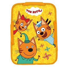 Игрушка. Ледянка с рисунком (Три кота на желтом) Nika