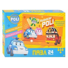 Пазл 24 "Робокар Поли" Рой впереди. Origami