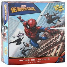 Стерео-пазл "Человек-паук", 300 детал., 6+ Prime 3D