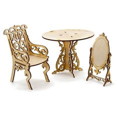 Конструктор "Туалетный столик для кукол типа Barbie" Теремок (Пелси)