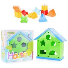 Игрушка сортер Домик развивающий ТИГРЕС