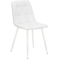 Стул Leset Скай металл Белый/экокожа Белая