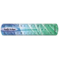 Линейка 15 см Maped TWISTN FLEX PATTERNS нелом-я гибкая двуст. шкала279115